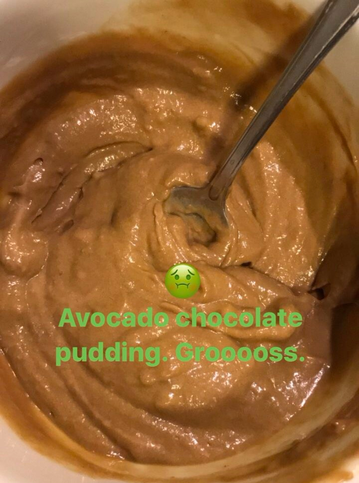 OOC: Avocados are not&nbsp;pudding.