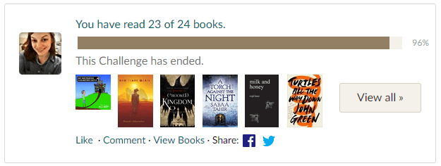 2017 Reading Challenge Books